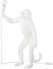Seletti LED decoratie tafellamp Monkey Lamp, wit, staand online kopen