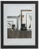 WOOOD Exclusive Fotolijst Blake met houten rand zwart 50x40 cm online kopen